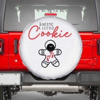 Christmas Pregnant Spare Tire Cover Baking A Little Cookie Maternity Gingerbread - Wonder Print Shop