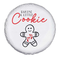 Christmas Pregnant Spare Tire Cover Baking A Little Cookie Maternity Gingerbread - Wonder Print Shop