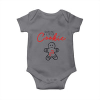 Christmas Pregnant Baby Onesie Baking A Little Cookie Maternity Gingerbread - Wonder Print Shop