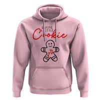 Christmas Pregnant Hoodie Baking A Little Cookie Maternity Gingerbread - Wonder Print Shop