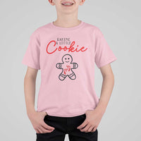 Christmas Pregnant T Shirt For Kid Baking A Little Cookie Maternity Gingerbread - Wonder Print Shop