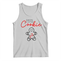 Christmas Pregnant Tank Top Baking A Little Cookie Maternity Gingerbread - Wonder Print Shop