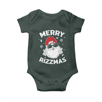 Funny Christmas Santa Baby Onesie Merry Rizzmas Kids Teens School