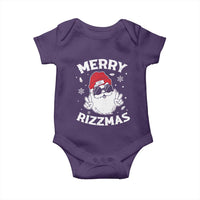 Funny Christmas Santa Baby Onesie Merry Rizzmas Kids Teens School