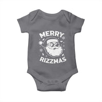 Funny Christmas Santa Claus Baby Onesie Merry Rizzmas Kids Teens School
