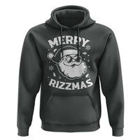 Funny Christmas Santa Claus Hoodie Merry Rizzmas Kids Teens School