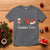 Christmas Cardiac Nurse T Shirt Cardiac Crew Anatomical Xmas Heart Anatomy Tree Bow - Wonder Print Shop