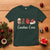 Christmas Cardiac Nurse T Shirt Cardiac Crew Anatomical Xmas Heart Anatomy Tree Bow - Wonder Print Shop