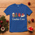 Christmas Cardiac Nurse T Shirt Cardiac Crew Anatomical Xmas Heart Anatomy Tree Bow - Wonder Print Shop