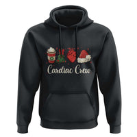 Christmas Cardiac Nurse Hoodie Cardiac Crew Anatomical Xmas Heart Anatomy Tree Bow