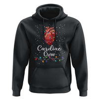 Christmas Cardiac Nurse Hoodie Cardiac Crew Anatomical Anatomy Xmas Heart With Lights