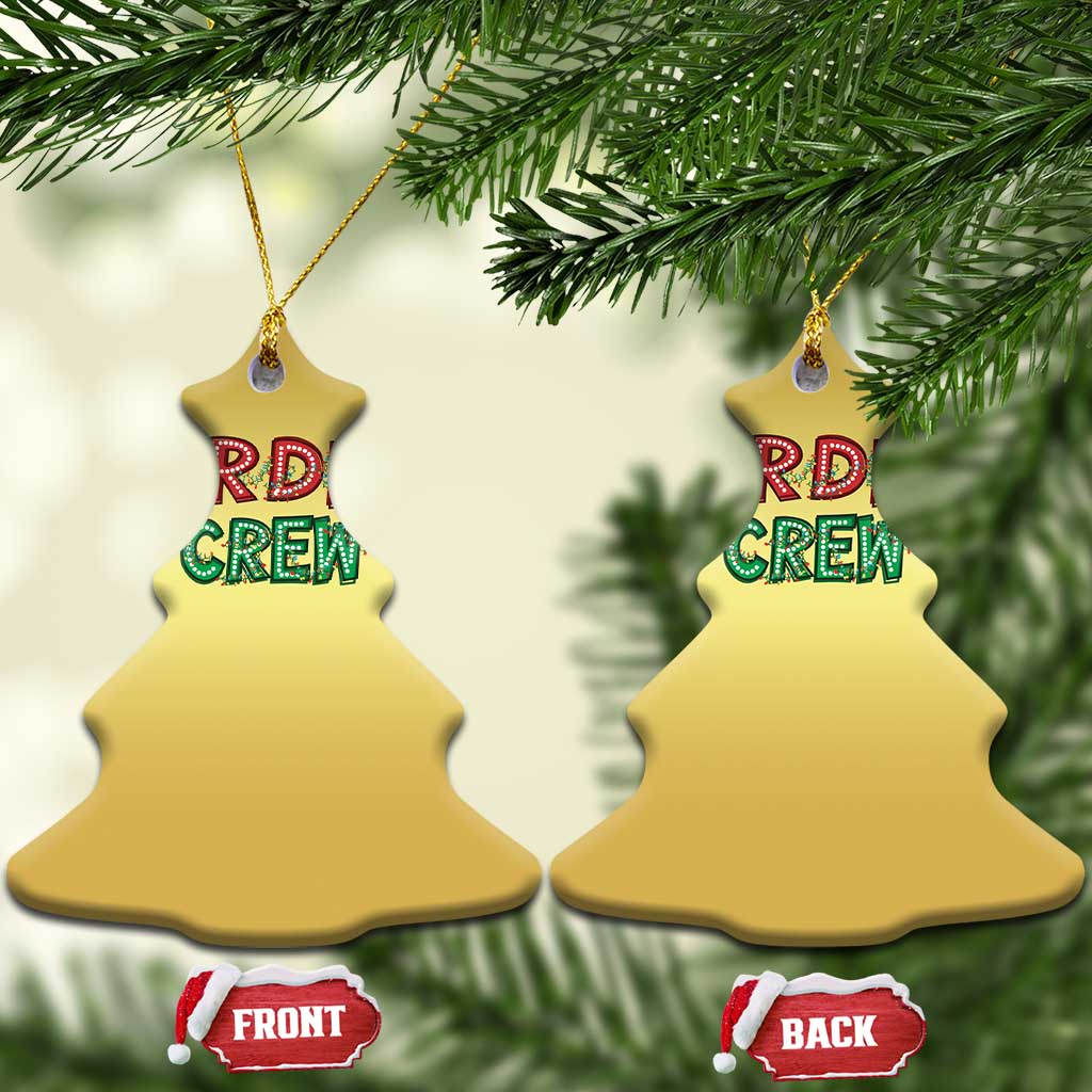 Xmas Cardiac Nurse Christmas Ornament Cardiac Crew Anatomical Xmas Heart Anatomy Nurse Gift - Wonder Print Shop