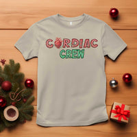 Christmas Cardiac Nurse T Shirt Cardiac Crew Anatomical Xmas Heart Anatomy Nurse Gift - Wonder Print Shop