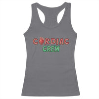Christmas Cardiac Nurse Racerback Tank Top Cardiac Crew Anatomical Xmas Heart Anatomy Nurse Gift