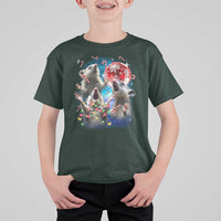 Possum Christmas T Shirt For Kid 3 Opossum Possum Funny Weird Cursed Meme - Wonder Print Shop