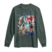 Possum Christmas Long Sleeve Shirt 3 Opossum Possum Funny Weird Cursed Meme