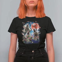 Possum Christmas T Shirt For Women 3 Opossum Possum Funny Weird Cursed Meme - Wonder Print Shop