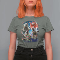 Possum Christmas T Shirt For Women 3 Opossum Possum Funny Weird Cursed Meme - Wonder Print Shop