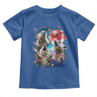 Possum Christmas Toddler T Shirt 3 Opossum Possum Funny Weird Cursed Meme