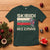 Funny Christmas T Shirt Skibidi Rizzmas Rizz Santa Clause Skating Board Xmas Retro Stripe - Wonder Print Shop