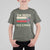 Funny Christmas T Shirt For Kid Skibidi Rizzmas Rizz Santa Clause Skating Board Xmas Retro Stripe - Wonder Print Shop