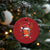 Xmas Football Christmas Ornament For Men Boys Santa Sports Player - Wonder Print Shop
