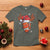 Christmas Football T Shirt For Men Boys Santa Sports Player - Wonder Print Shop