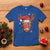 Christmas Football T Shirt For Men Boys Santa Sports Player - Wonder Print Shop