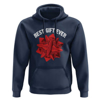 Christmas Present Costume Hoodie Best Gift Ever Red Bow