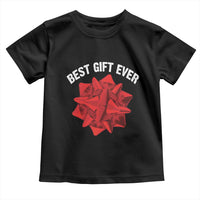 Christmas Present Costume Toddler T Shirt Best Gift Ever Red Bow