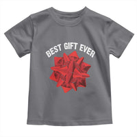 Christmas Present Costume Toddler T Shirt Best Gift Ever Red Bow