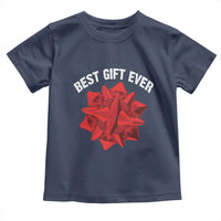 Christmas Present Costume Toddler T Shirt Best Gift Ever Red Bow