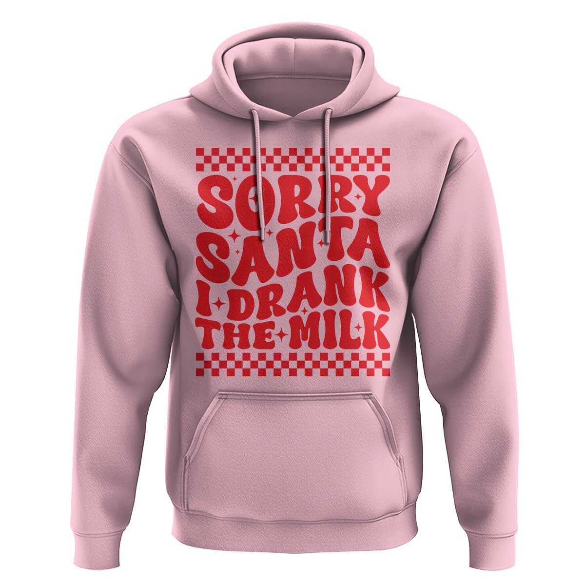 Christmas Baby Hoodie Sorry Santa I Drank The Milk Groovy