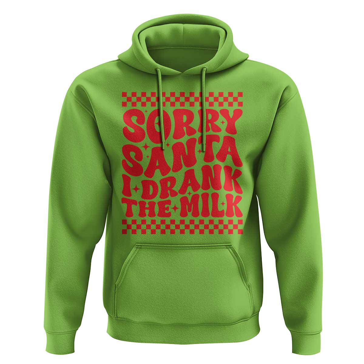 Christmas Baby Hoodie Sorry Santa I Drank The Milk Groovy