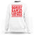 Christmas Baby Sweatshirt Sorry Santa I Drank The Milk Groovy - Wonder Print Shop