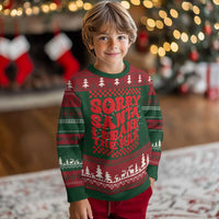 Baby Ugly Christmas Sweater Sorry Santa I Drank The Milk Groovy - Wonder Print Shop