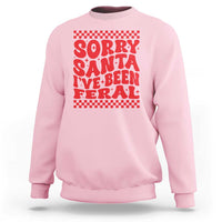 Christmas Baby Sweatshirt Sorry Santa I've Been Feral Toddler Kids - Wonder Print Shop