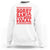 Christmas Baby Sweatshirt Sorry Santa I've Been Feral Toddler Kids - Wonder Print Shop