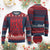 Baby Ugly Christmas Sweater Sorry Santa I've Been Feral Toddler Kids - Wonder Print Shop