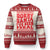Baby Ugly Christmas Sweater Sorry Santa I've Been Feral Toddler Kids - Wonder Print Shop