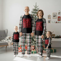 Baby Plaid Pajama Set Sorry Santa I Drank The Milk Groovy - Wonder Print Shop