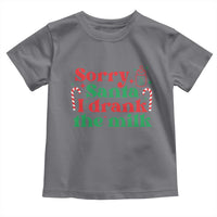 Christmas Baby Toddler T Shirt Funny Sorry Santa I Drank The Milk