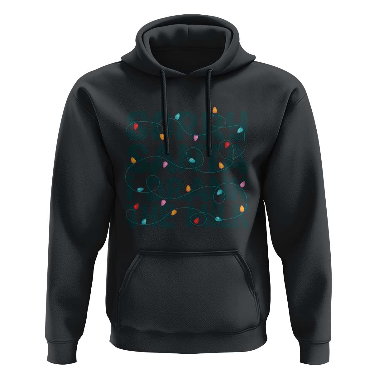 Christmas Baby Hoodie Sorry Santa I Drank The Milk Xmas Lights Toddler