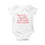 Christmas Baby Baby Onesie Sorry Santa I Drank The Milk Candy Cane