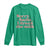 Christmas Baby Long Sleeve Shirt Sorry Santa I Drank The Milk Candy Cane