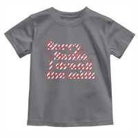 Christmas Baby Toddler T Shirt Sorry Santa I Drank The Milk Candy Cane