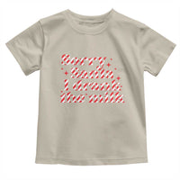 Christmas Baby Toddler T Shirt Sorry Santa I Drank The Milk Candy Cane