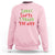 Christmas Baby Sweatshirt Sorry Santa I Drank The Milk Santa Hat - Wonder Print Shop
