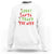 Christmas Baby Sweatshirt Sorry Santa I Drank The Milk Santa Hat - Wonder Print Shop