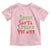 Christmas Baby Toddler T Shirt Sorry Santa I Drank The Milk Santa Hat